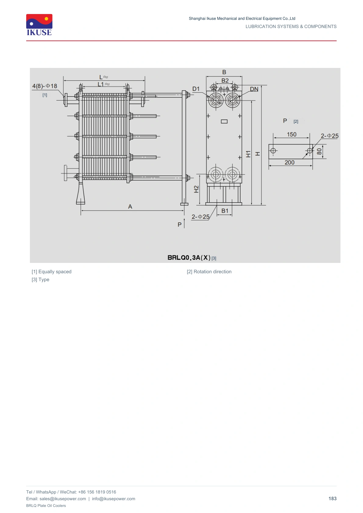 IKUSE BRLQ Plate Oil Coolers image 10
