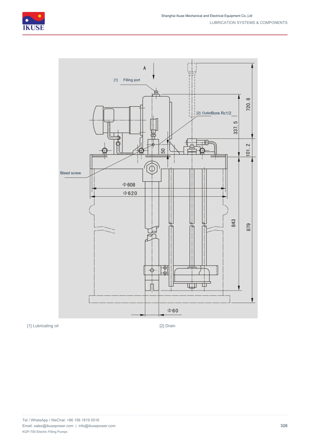 IKUSE KGP-700 Electric Filling Pumps image 3
