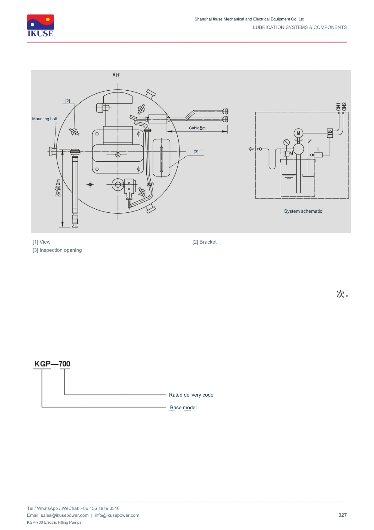 IKUSE KGP-700 Electric Filling Pumps image 4