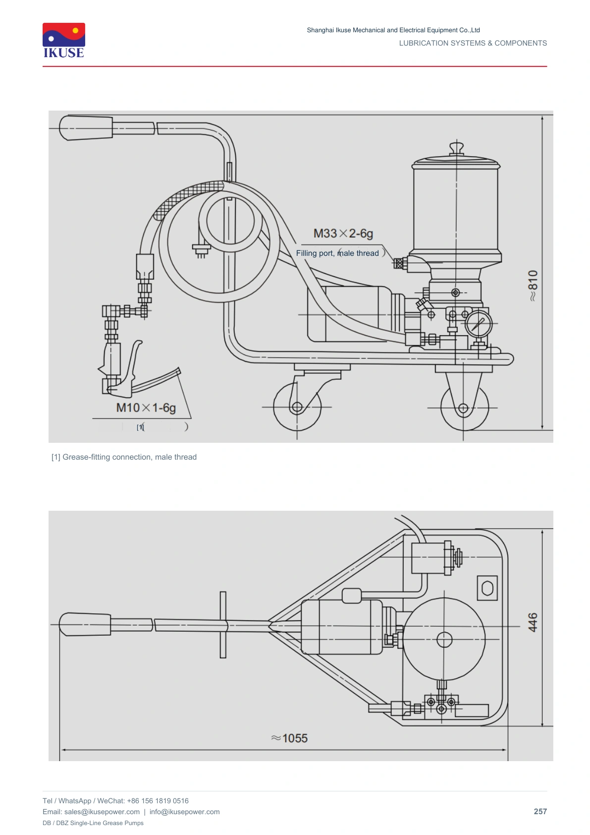 IKUSE DB / DBZ Single-Line Grease Pumps image 3