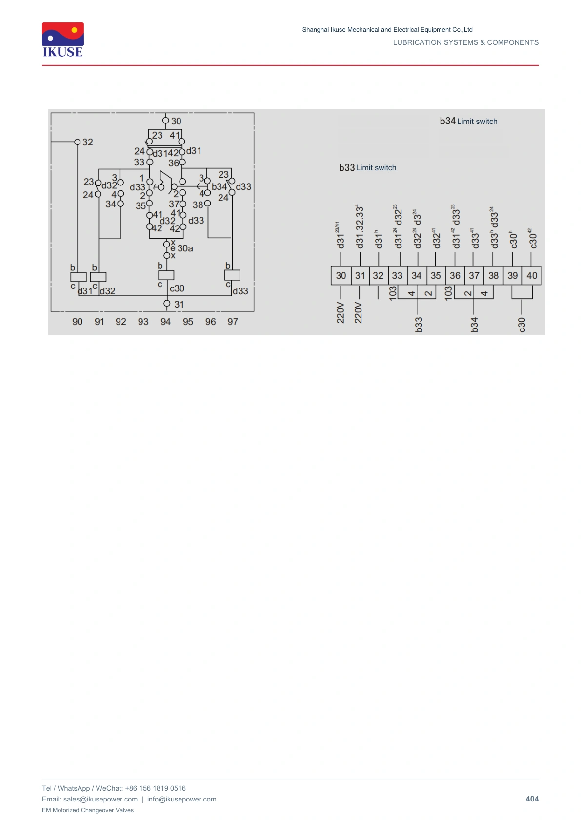IKUSE EM Motorized Changeover Valves image 5