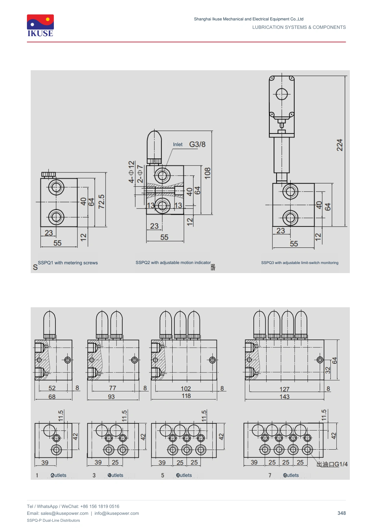 IKUSE SSPQ-P Dual-Line Distributors image 4