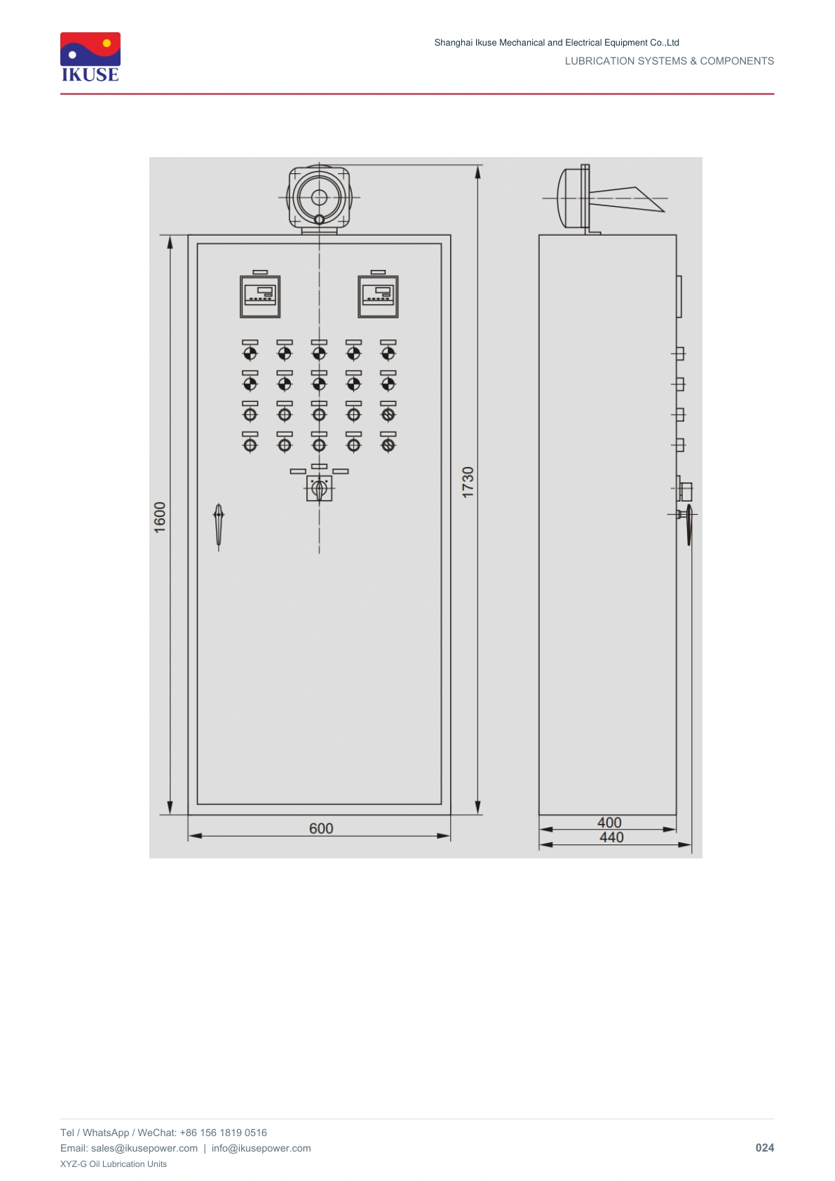 IKUSE XYZ-G Oil Lubrication Units image 18