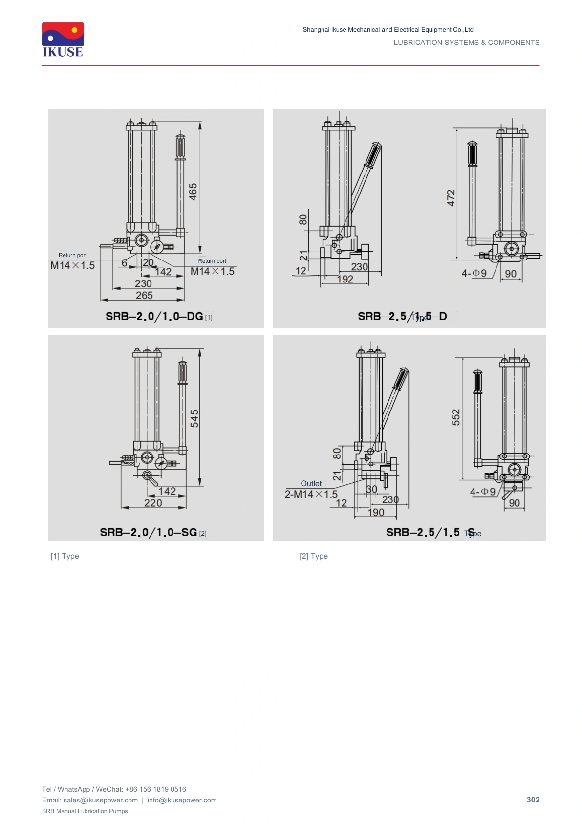 IKUSE SRB Manual Lubrication Pumps image 4