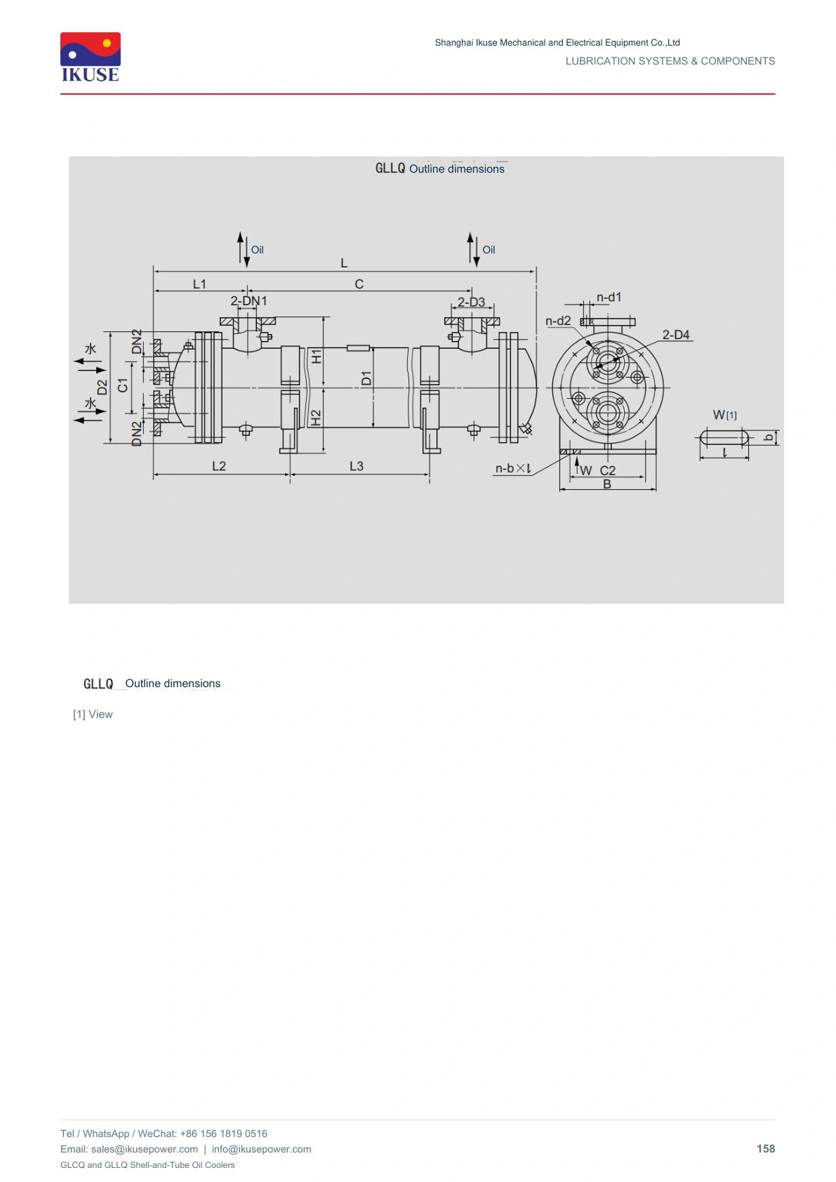 IKUSE GLCQ and GLLQ Shell-and-Tube Oil Coolers image 5