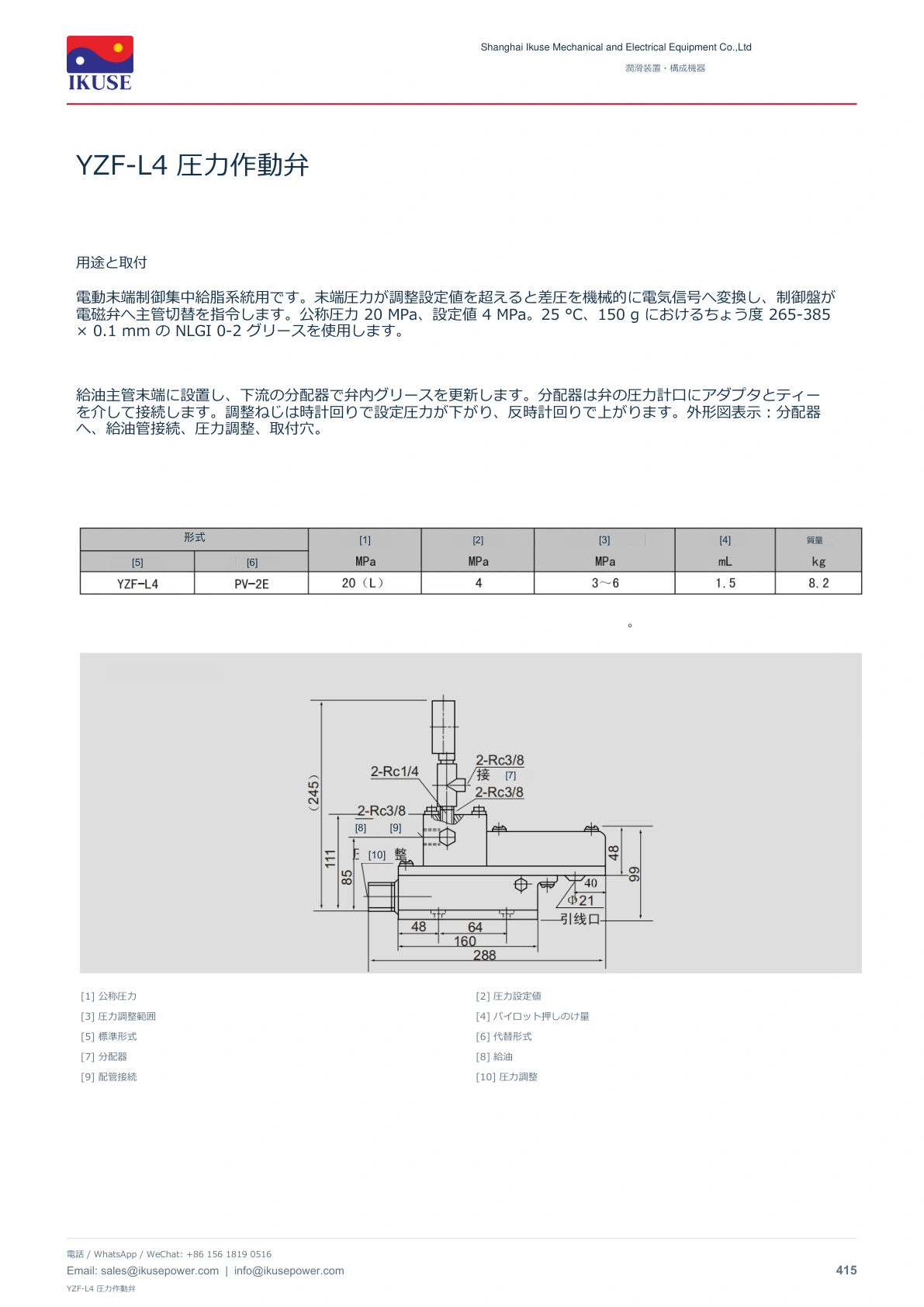 IKUSE YZF-L4 圧力作動弁画像2