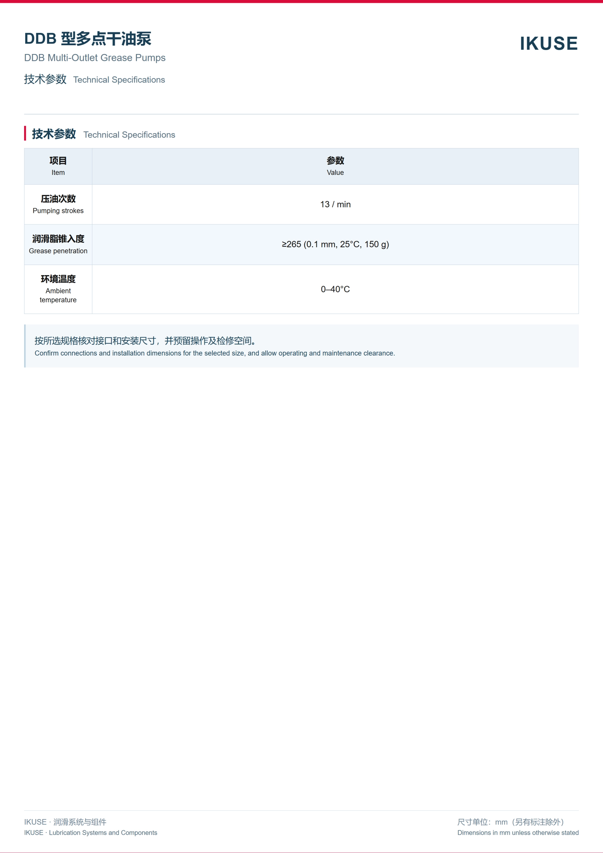 IKUSE DDB 型多点润滑脂泵图4