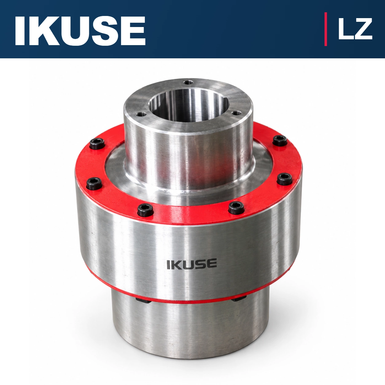 IKUSE Упругая пальцевая муфта LZ с наружным кольцом