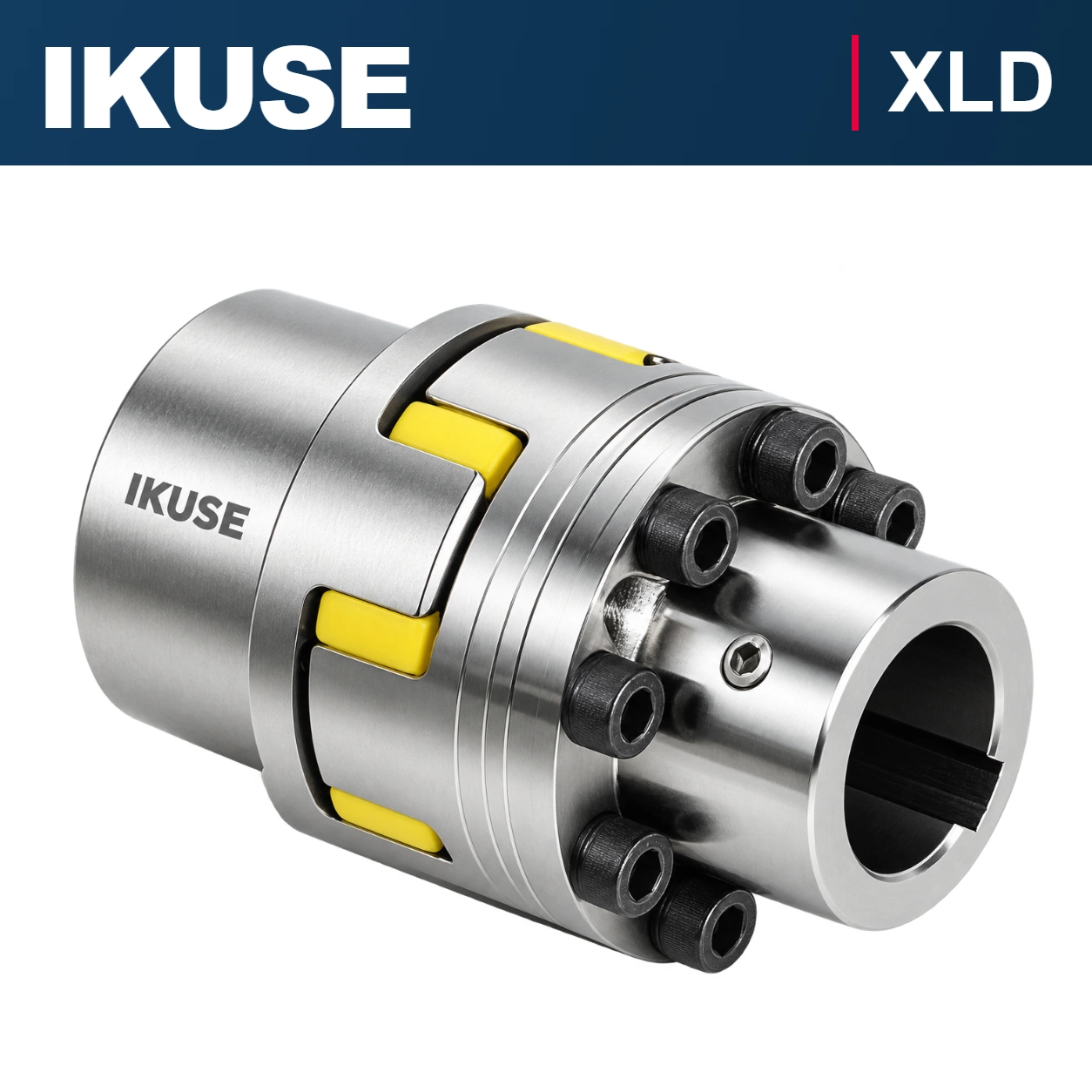 IKUSE Кулачковая муфта со звёздочкой и одним фланцем XLD