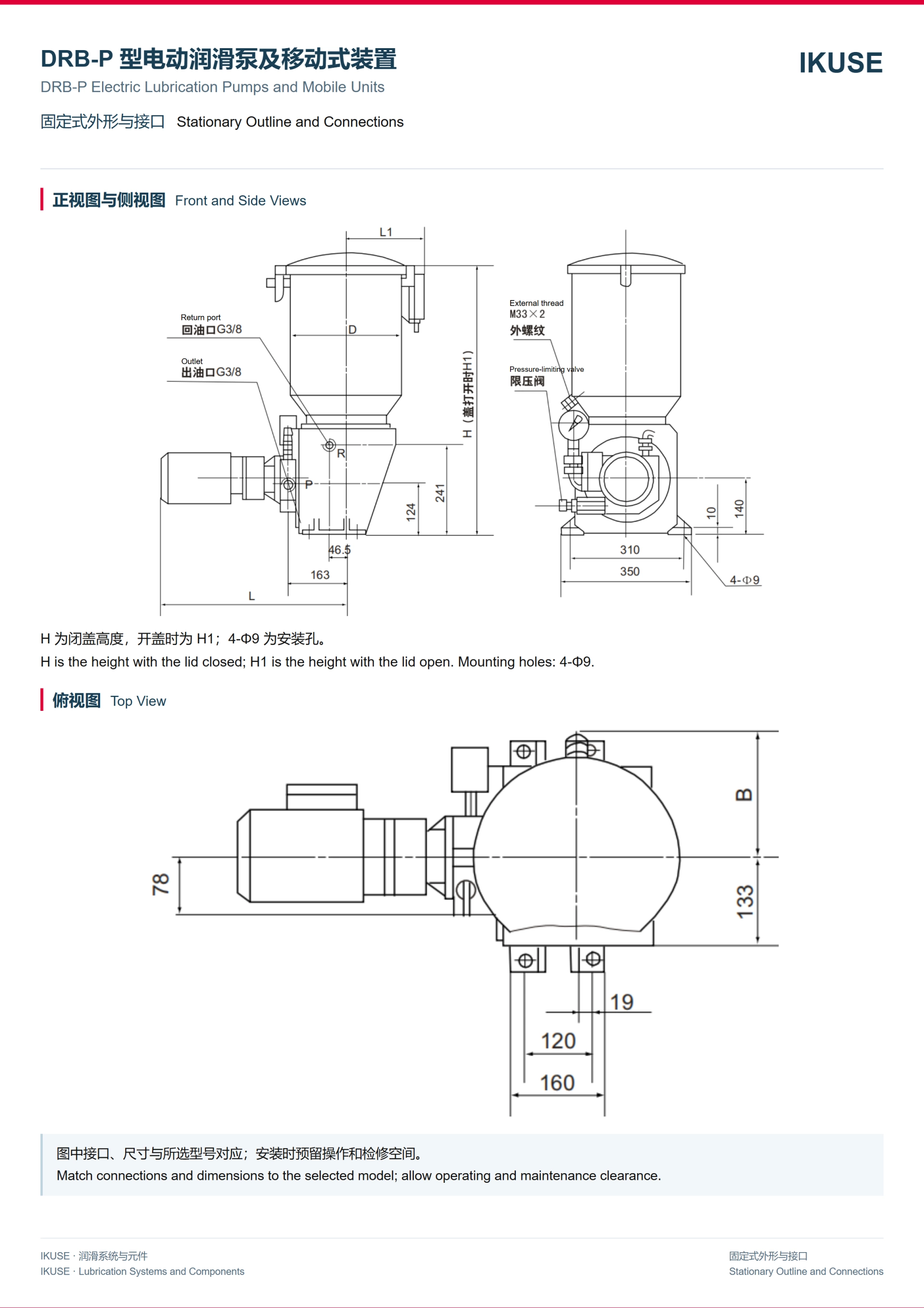 IKUSE DRB-P 型电动润滑泵及移动式装置图3