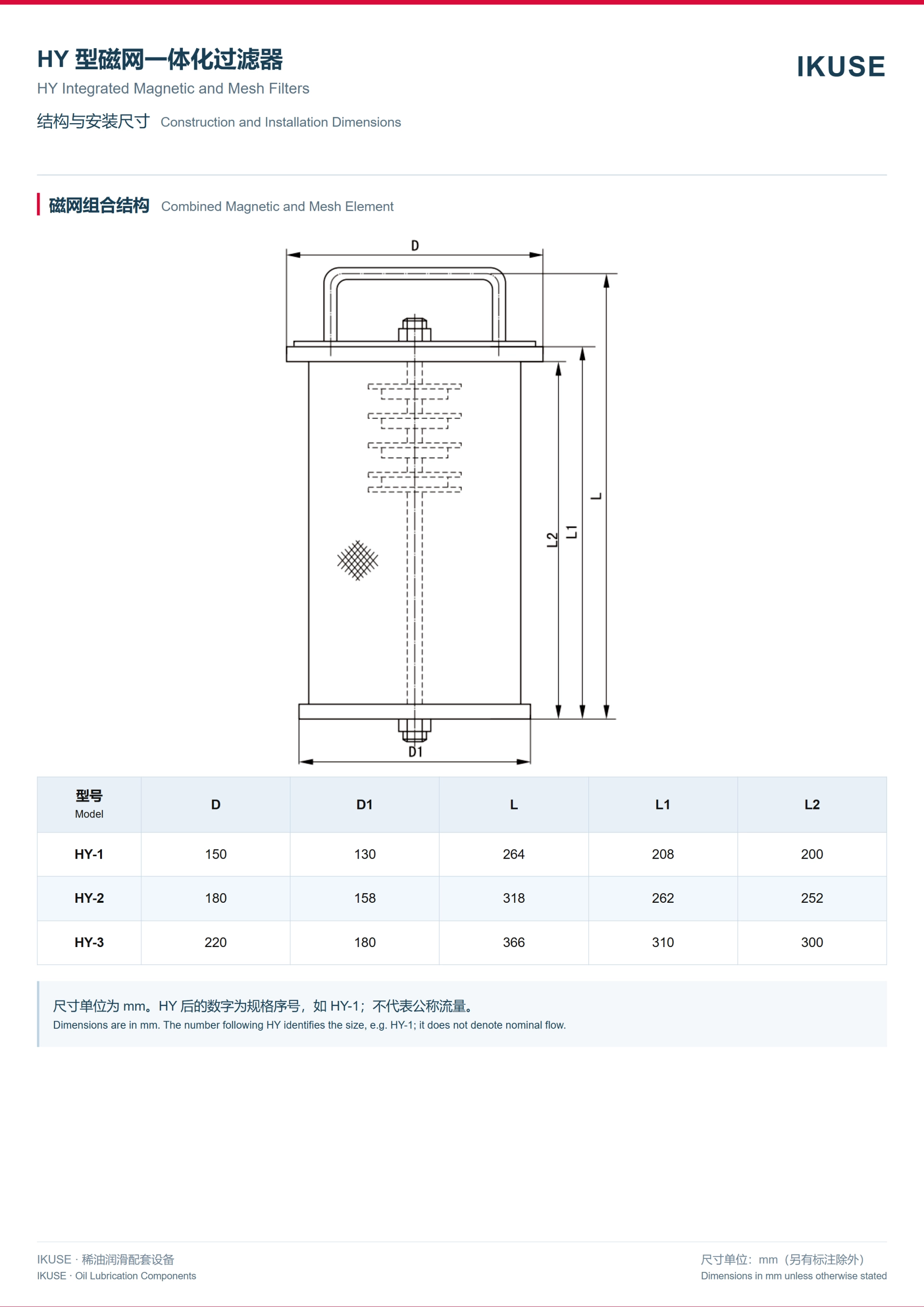 IKUSE HY 型磁网一体化过滤器图3