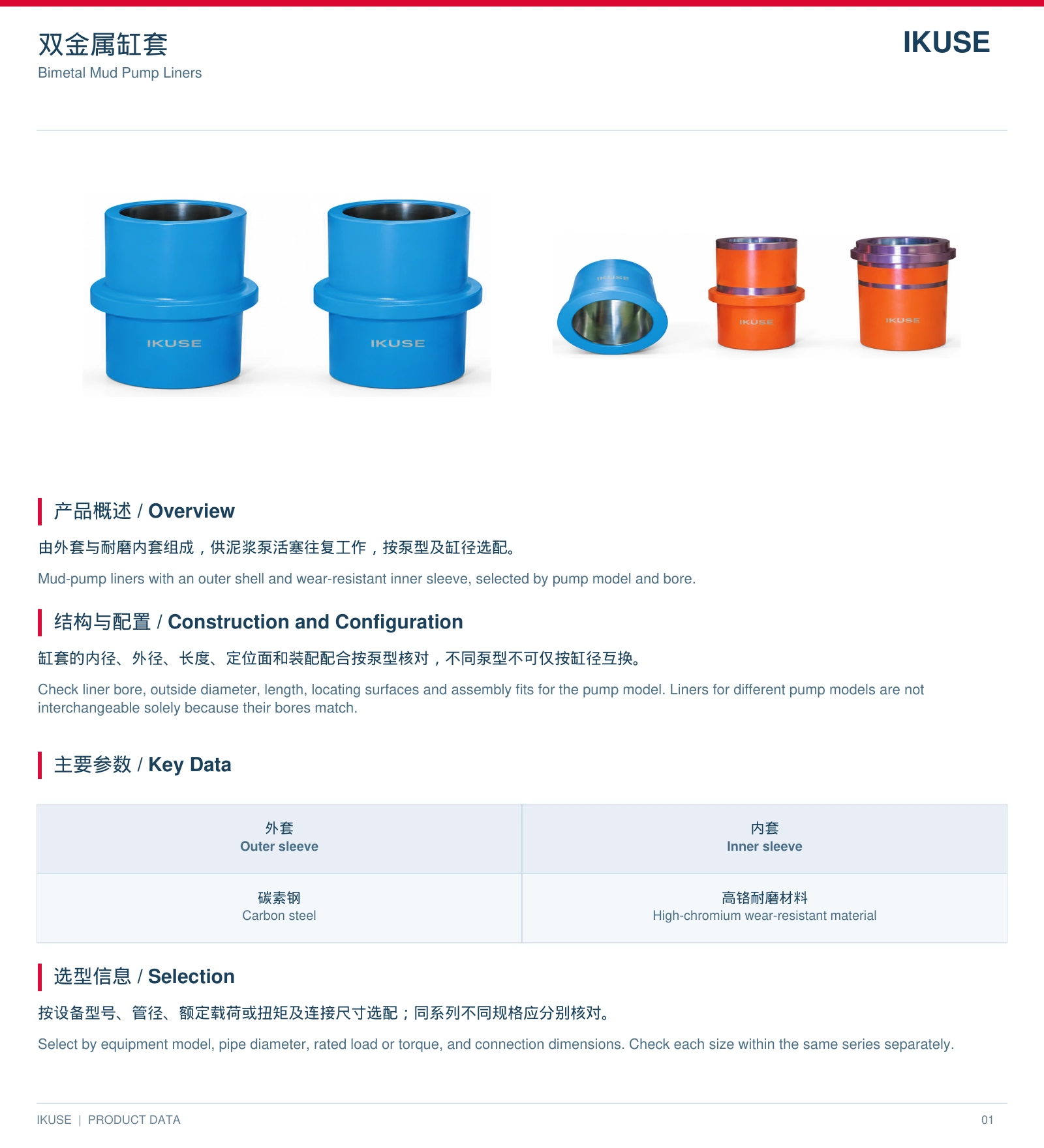 IKUSE 双金属缸套图3