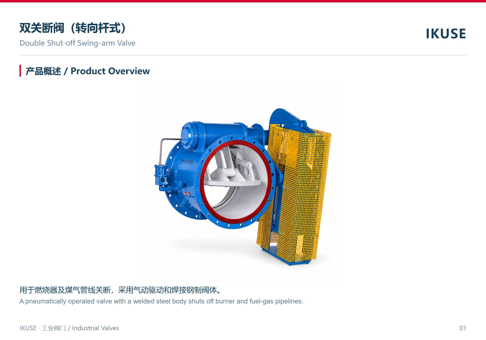 IKUSE 双关断阀（转向杆式）图2