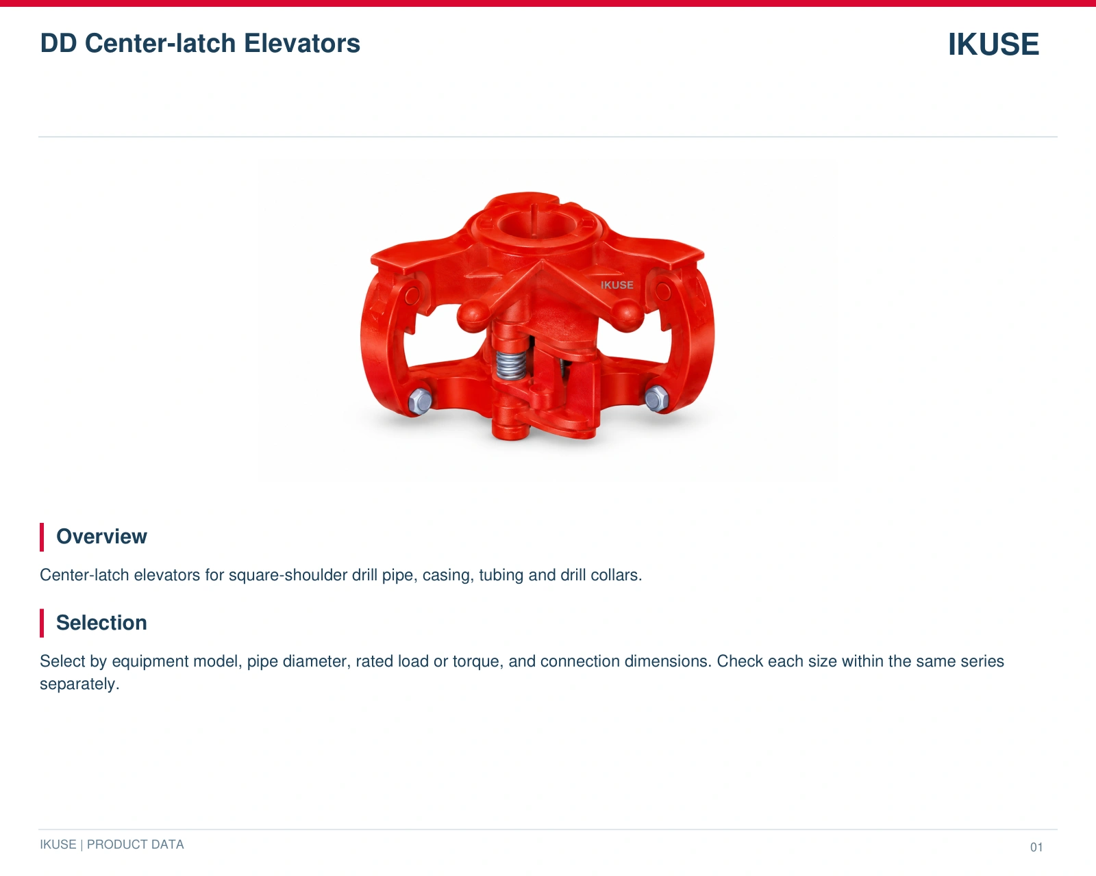 IKUSE DD Center-latch Elevators image 2