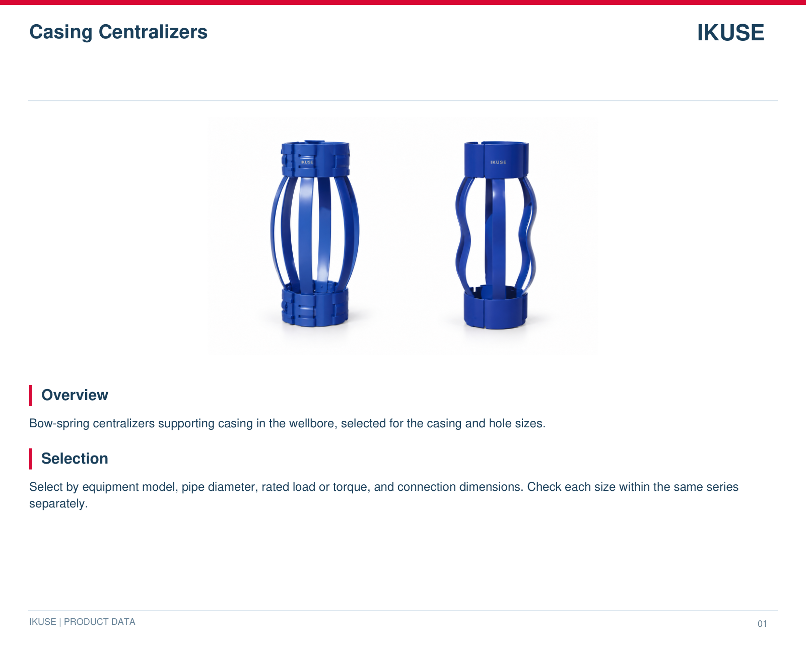 IKUSE Casing Centralizers image 2