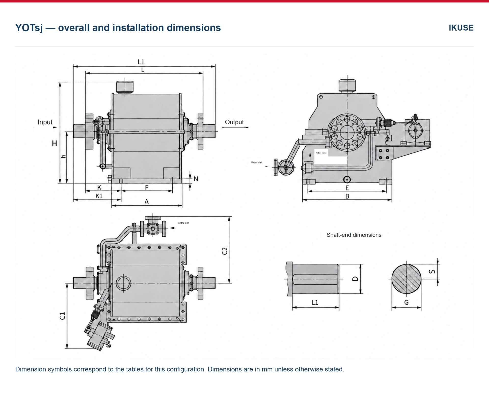 IKUSE YOTsj / YOTFKD Twin-Chamber Variable-Speed Fluid Coupling image 2