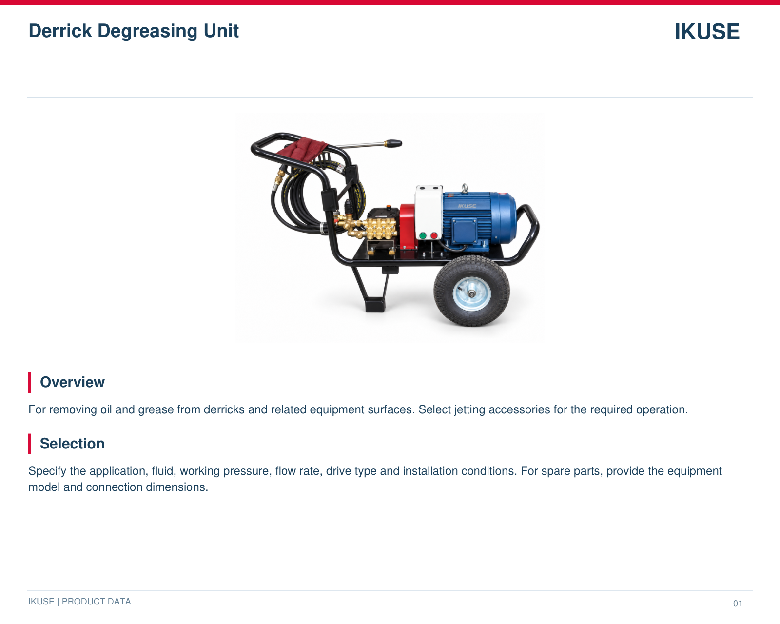 IKUSE Derrick Degreasing Unit image 2