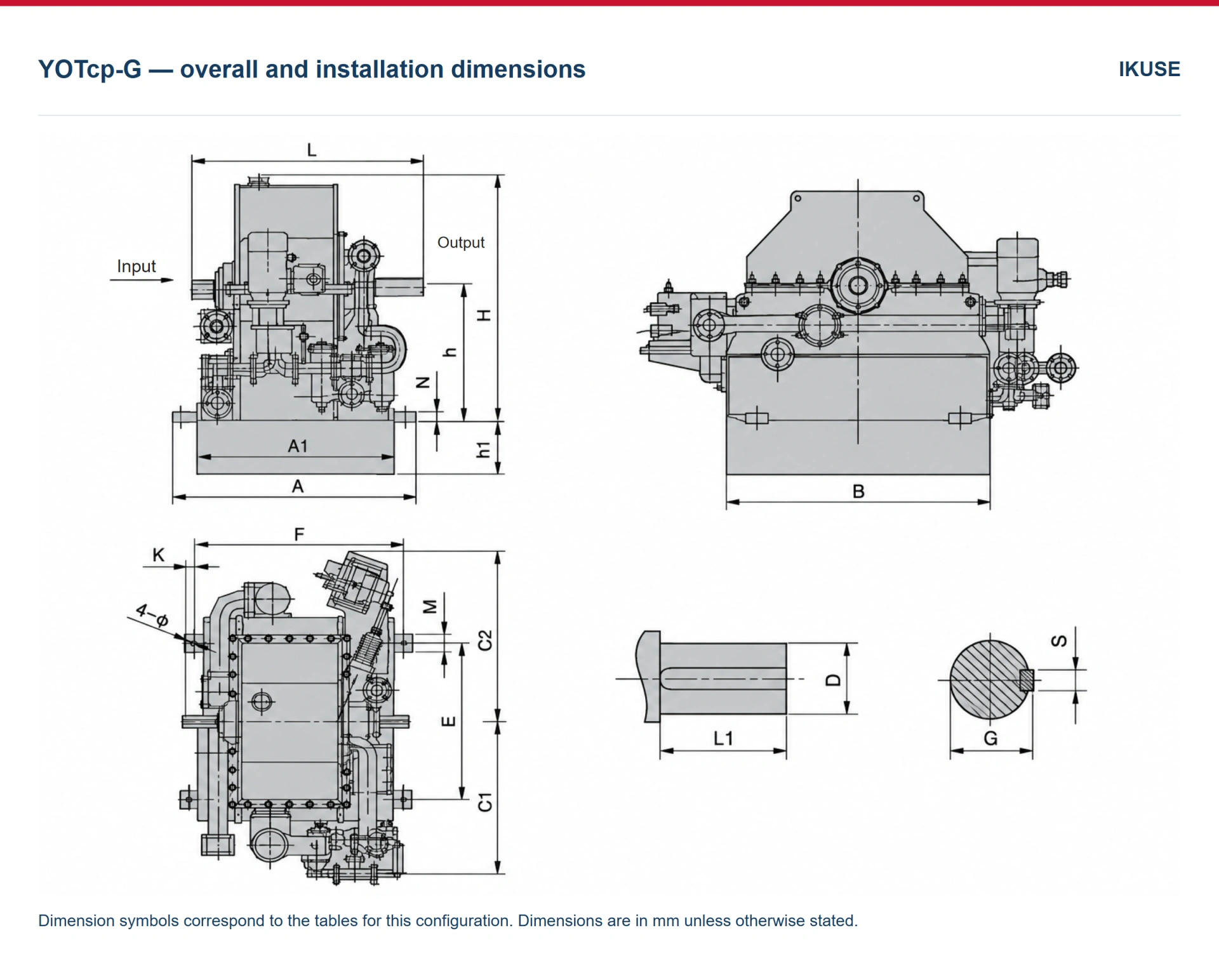 IKUSE YOTcp-G Variable-Speed Fluid Coupling with Partial Plain-Bearing Support image 3