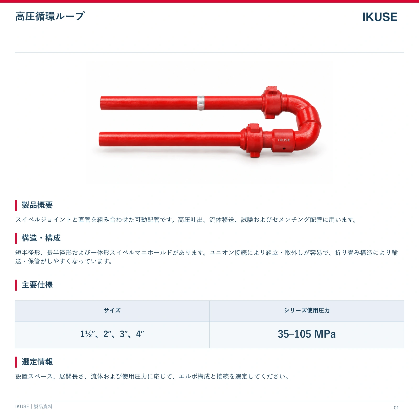 IKUSE 高圧循環ループ画像2