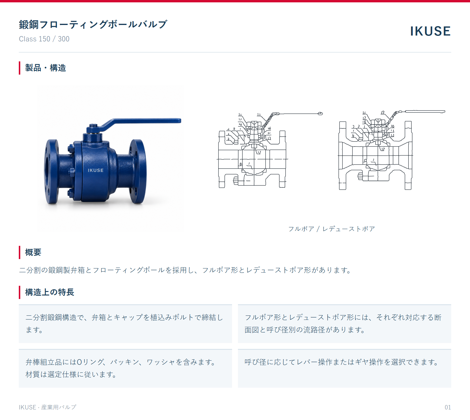製品・構造