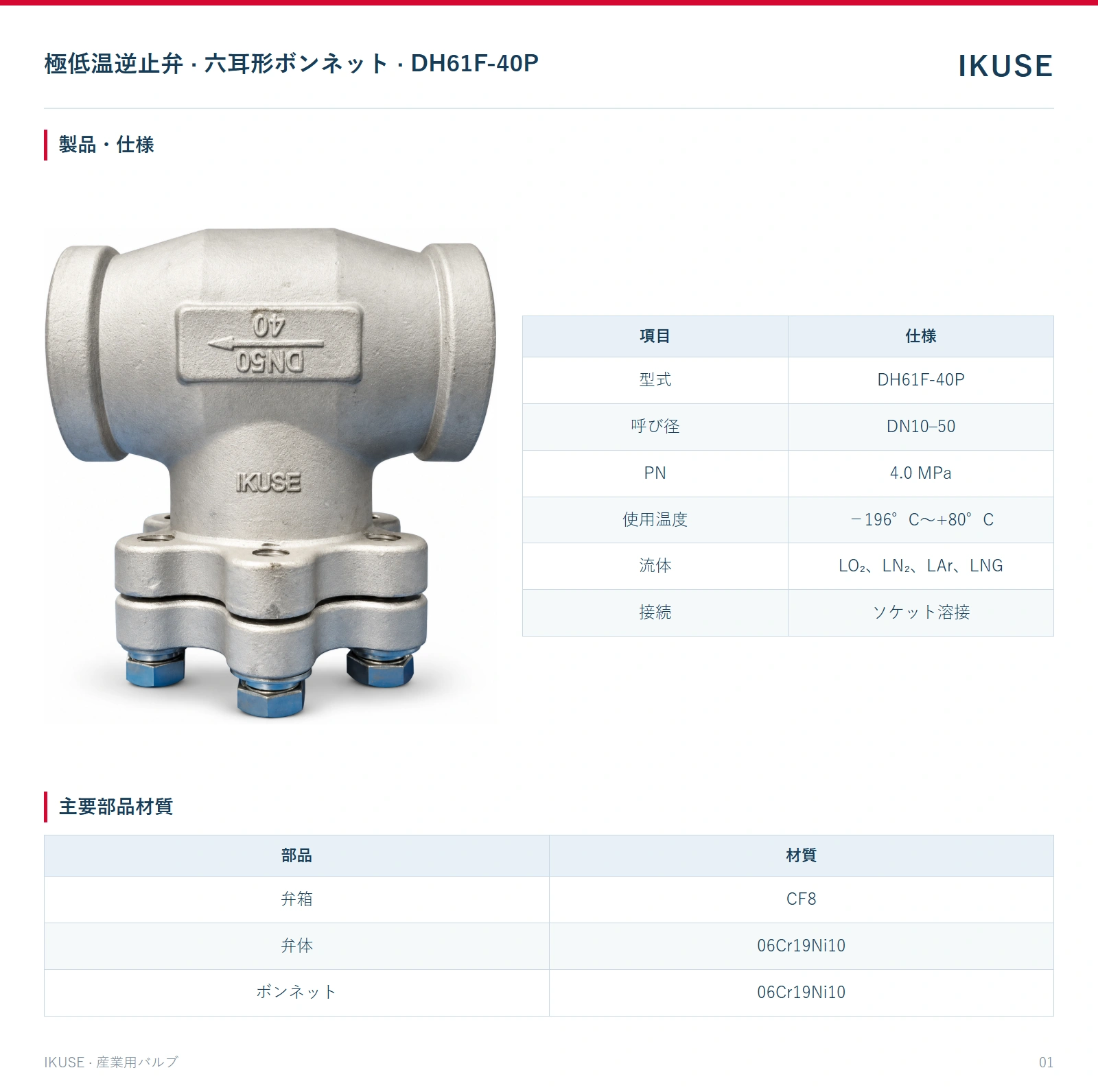 製品・仕様