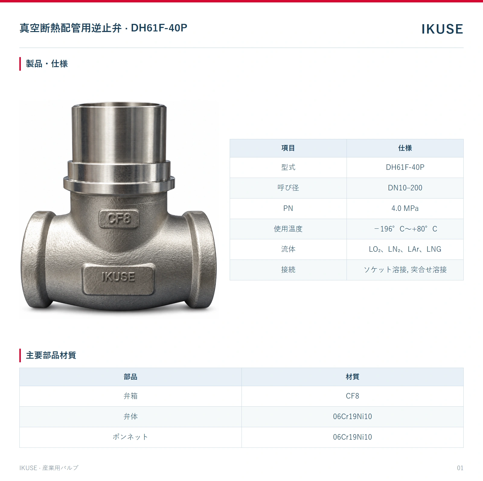 製品・仕様
