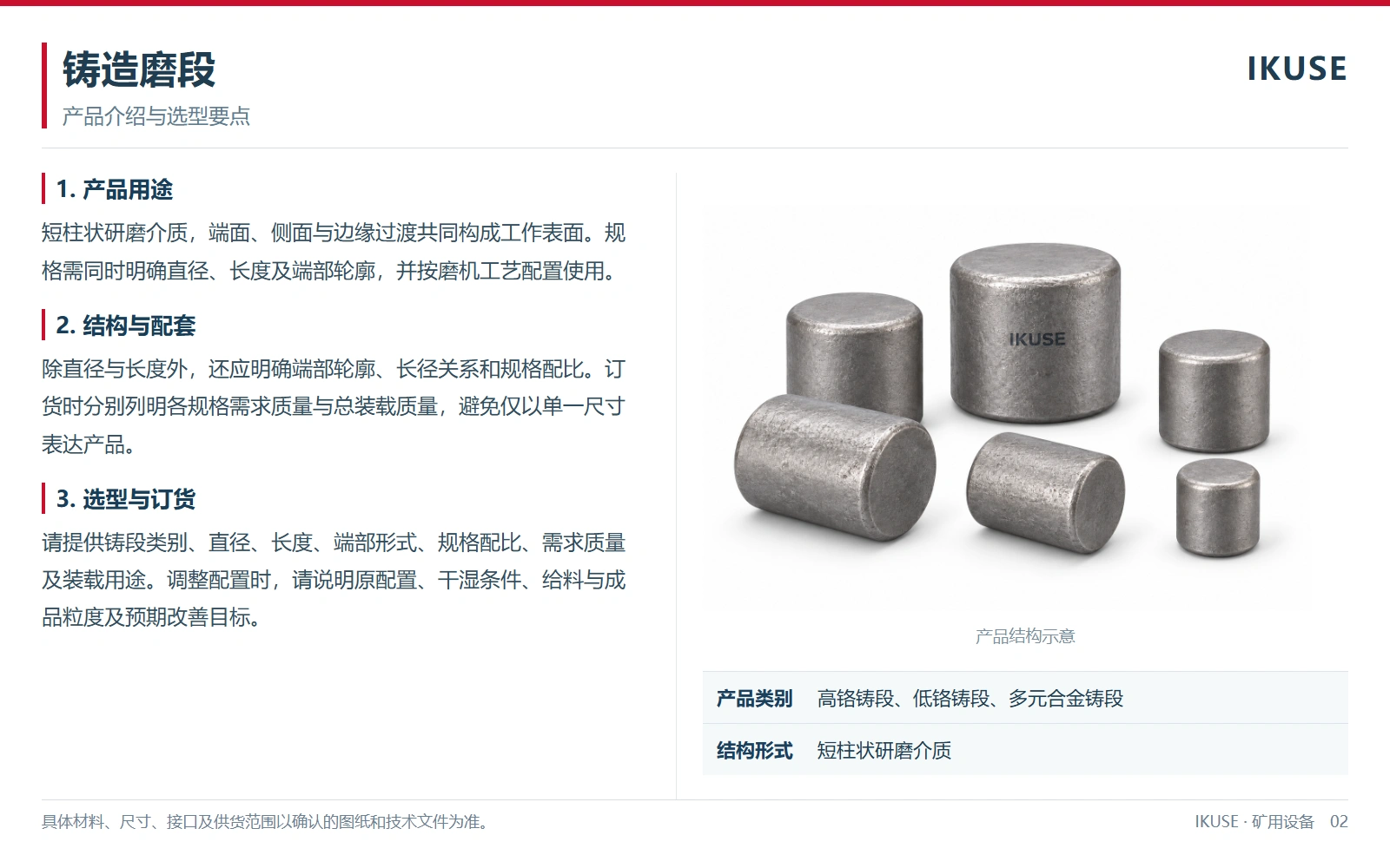 IKUSE 铸造磨段图2