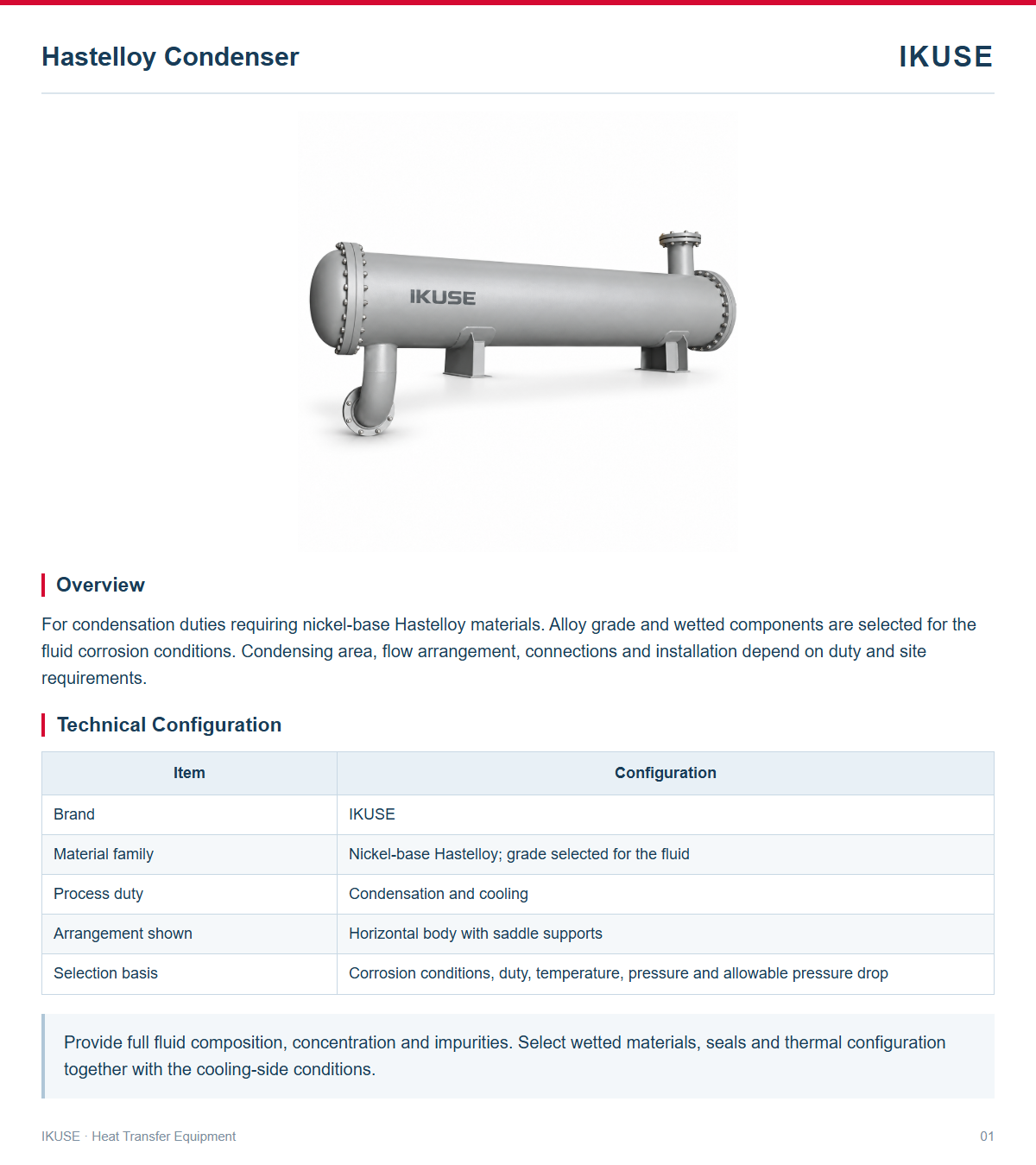 Technical data 1