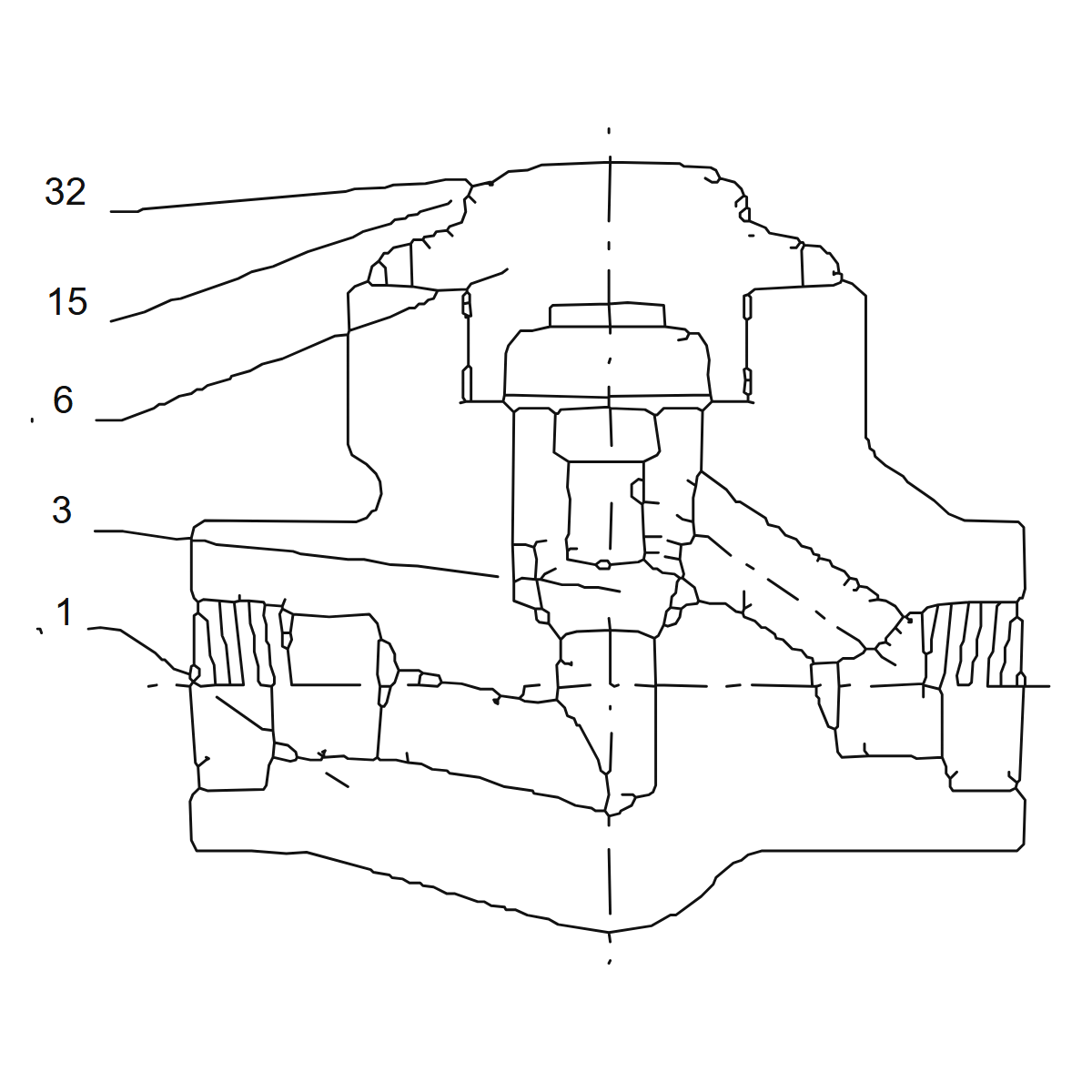 IKUSE Welded-cover Forged Steel Check Valve