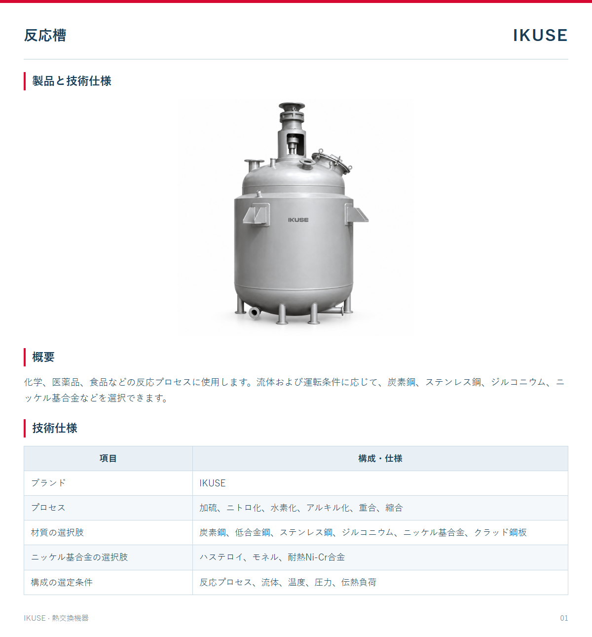 技術資料 1