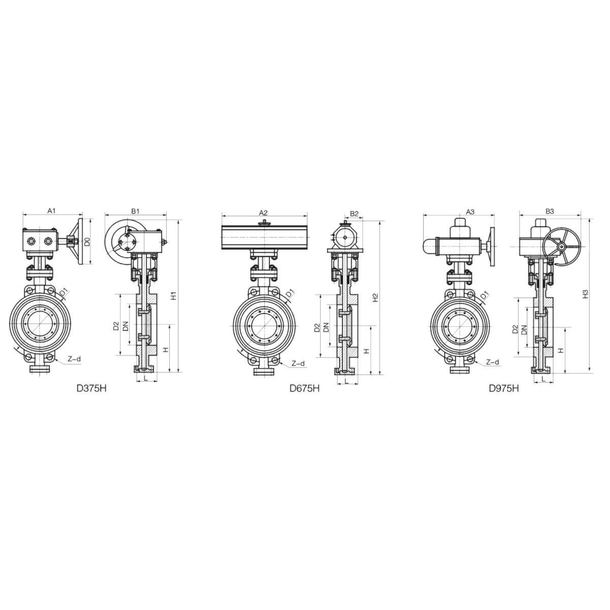IKUSE GB Wafer Multilayer Metal-seated Butterfly Valve