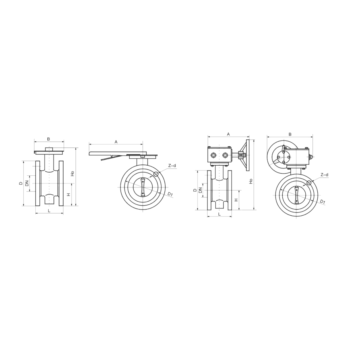IKUSE Manual / Gear Flanged Soft-seated Butterfly Valve