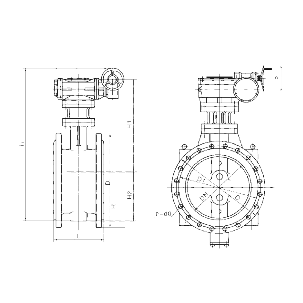 IKUSE Long-pattern Double-offset Soft-seated Butterfly Valve