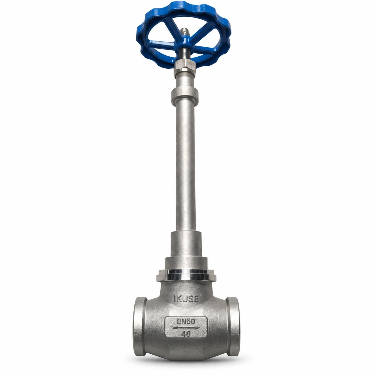 IKUSE Cryogenic Globe Valve · DJ61F-40P · DN15–100