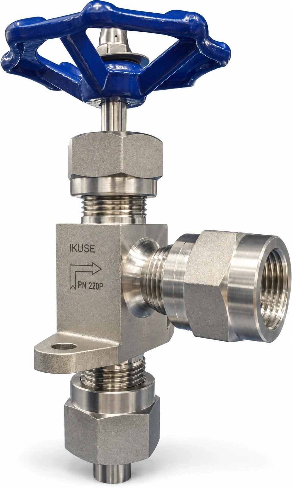 IKUSE Pressure Gauge Valve · J64W-220P · DN4–6