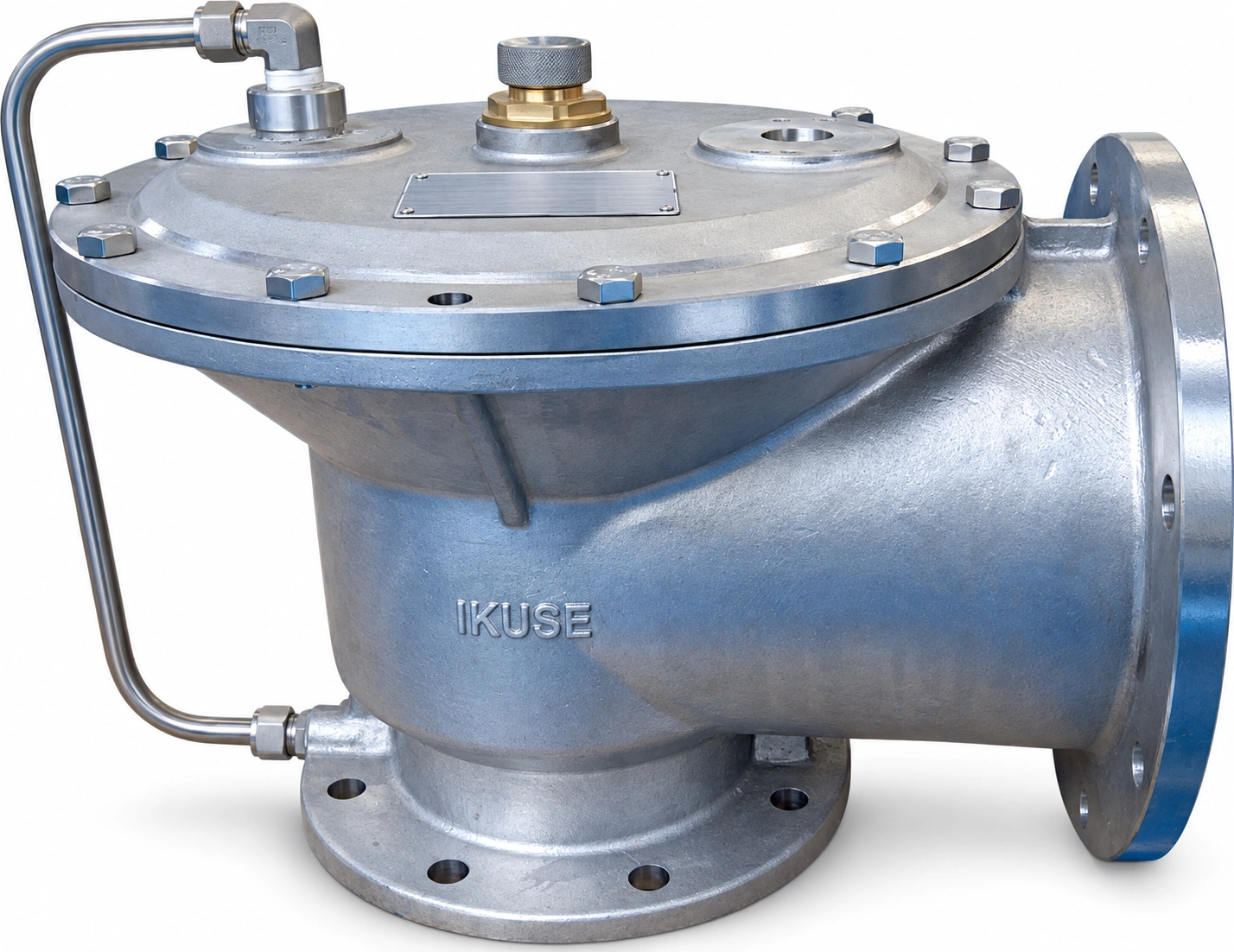 IKUSE Pilot-operated Suction Valve · DA49L-2.5P · DN100–250