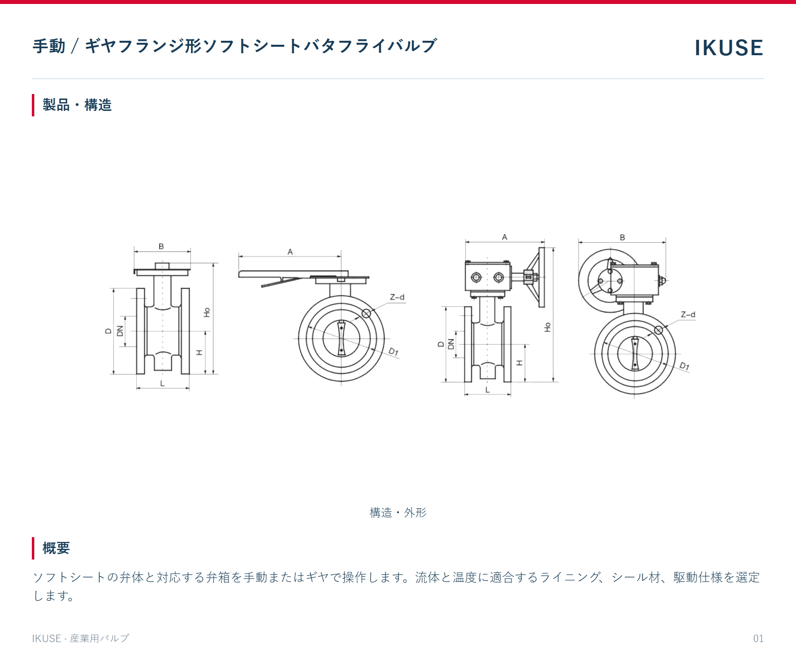 製品・構造