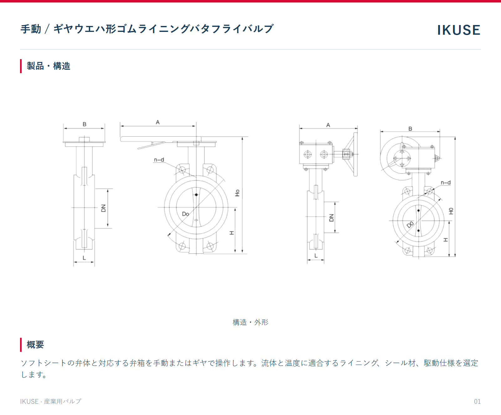 製品・構造