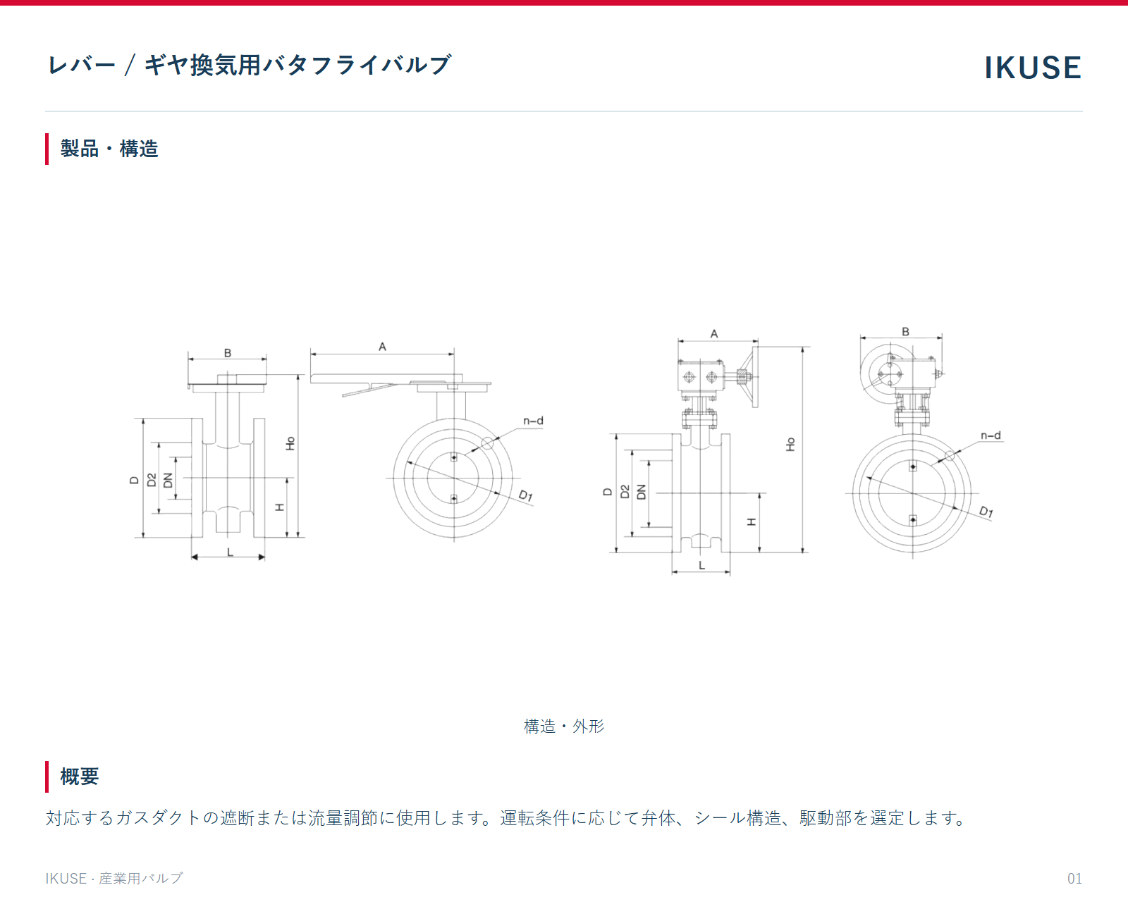 製品・構造