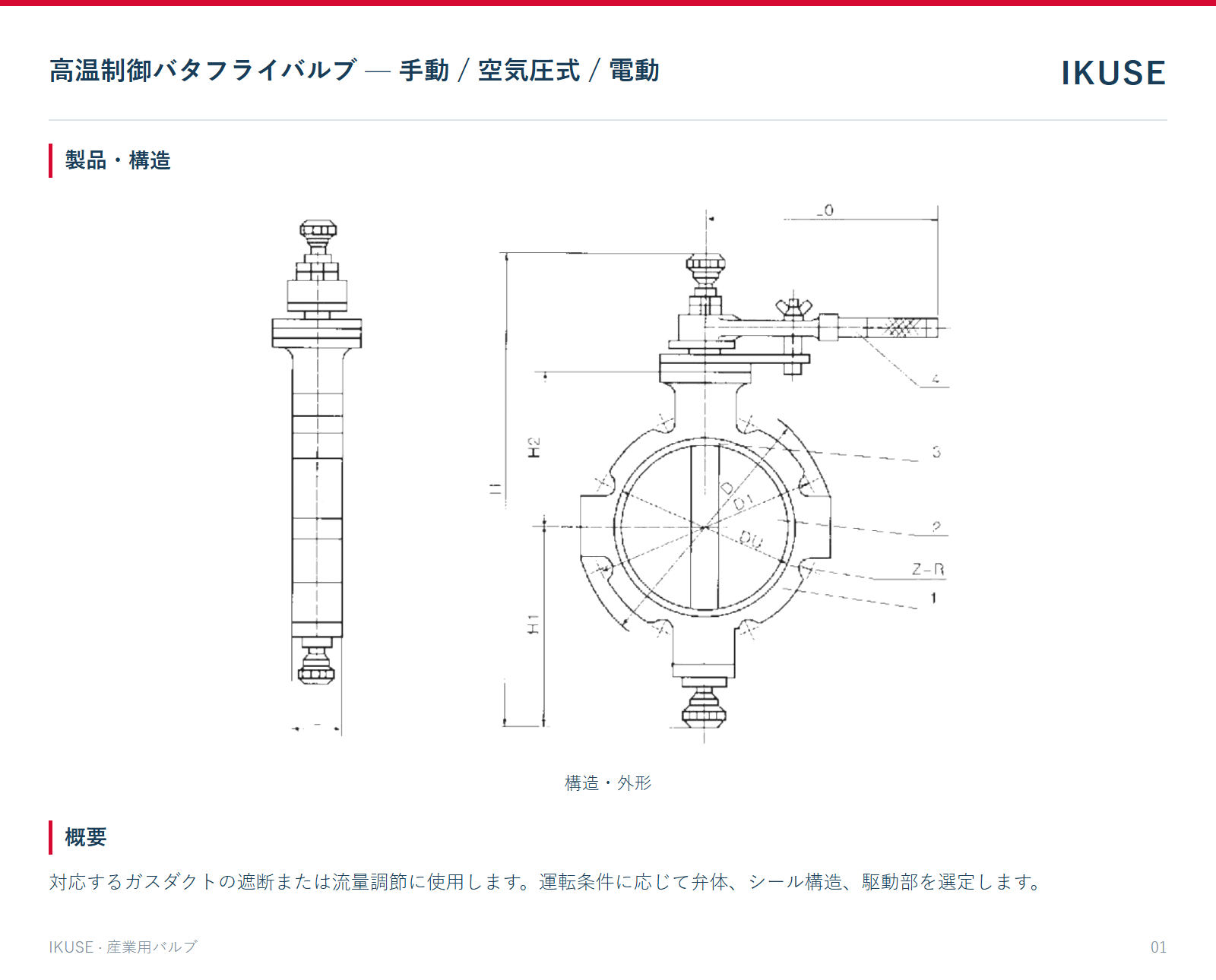 製品・構造