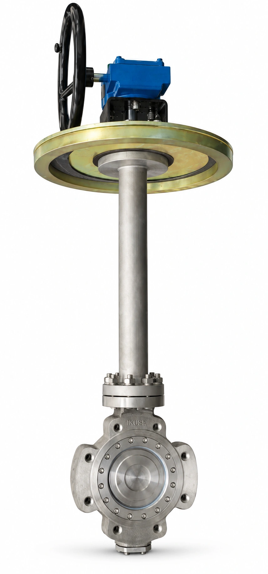 IKUSE Cryogenic Manual Butterfly Valve · DD342F-10P