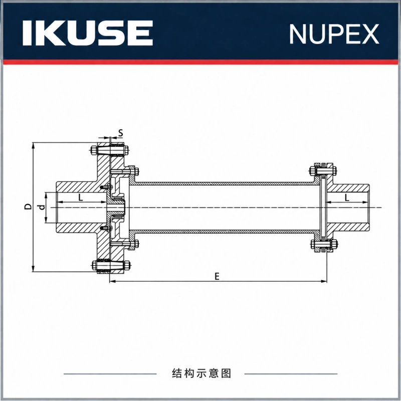 IKUSE NUPEX 複合弾性軸継手