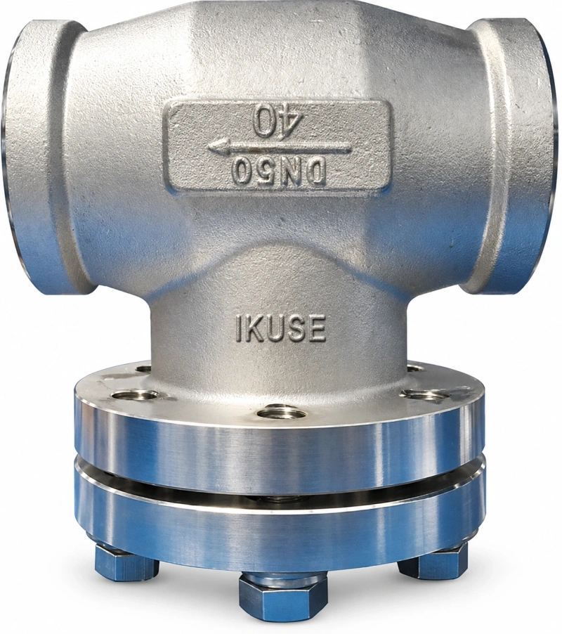 IKUSE Криогенный обратный клапан · Круглая крышка · DH61F-40P