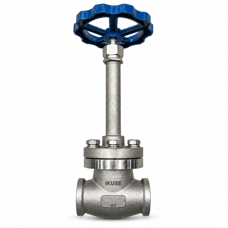 IKUSE Cryogenic Globe Valve · DJ61F-40P · DN50–100