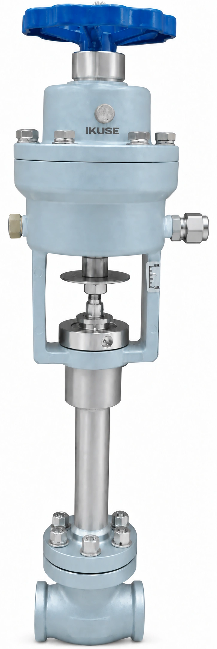 IKUSE Криогенный аварийный отсечной клапан · DJ661F-25P · DN25–100